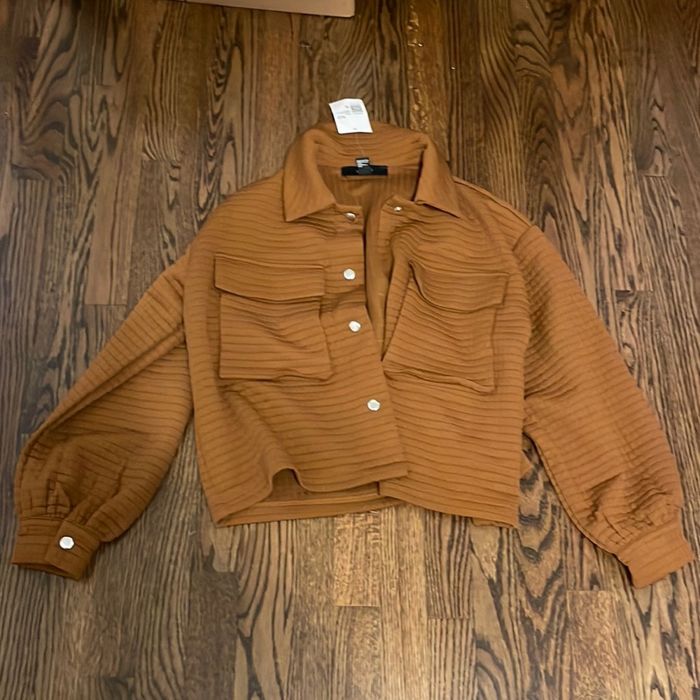 NWT!! Brown fall lightweight jacket